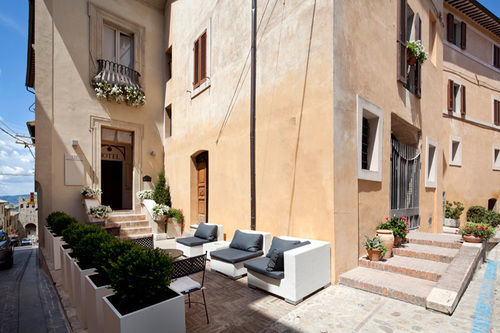 Hotel Degli Affreschi Montefalco Exterior foto